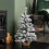 60cm Mini Imperial Snow Flocked Christmas Tree in Burlap Base 3