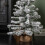 60cm Mini Imperial Snow Flocked Christmas Tree in Burlap Base 4