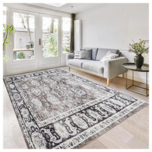 (Cashmere Harmony Beige Rug) Extra Large Rugs Traditional Carpet Living Room UK