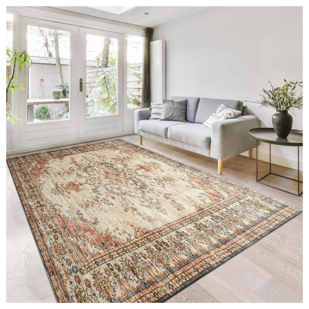 (Cashmere Timeless Rug) Extra Large Rugs Traditional Carpet Living Room UK