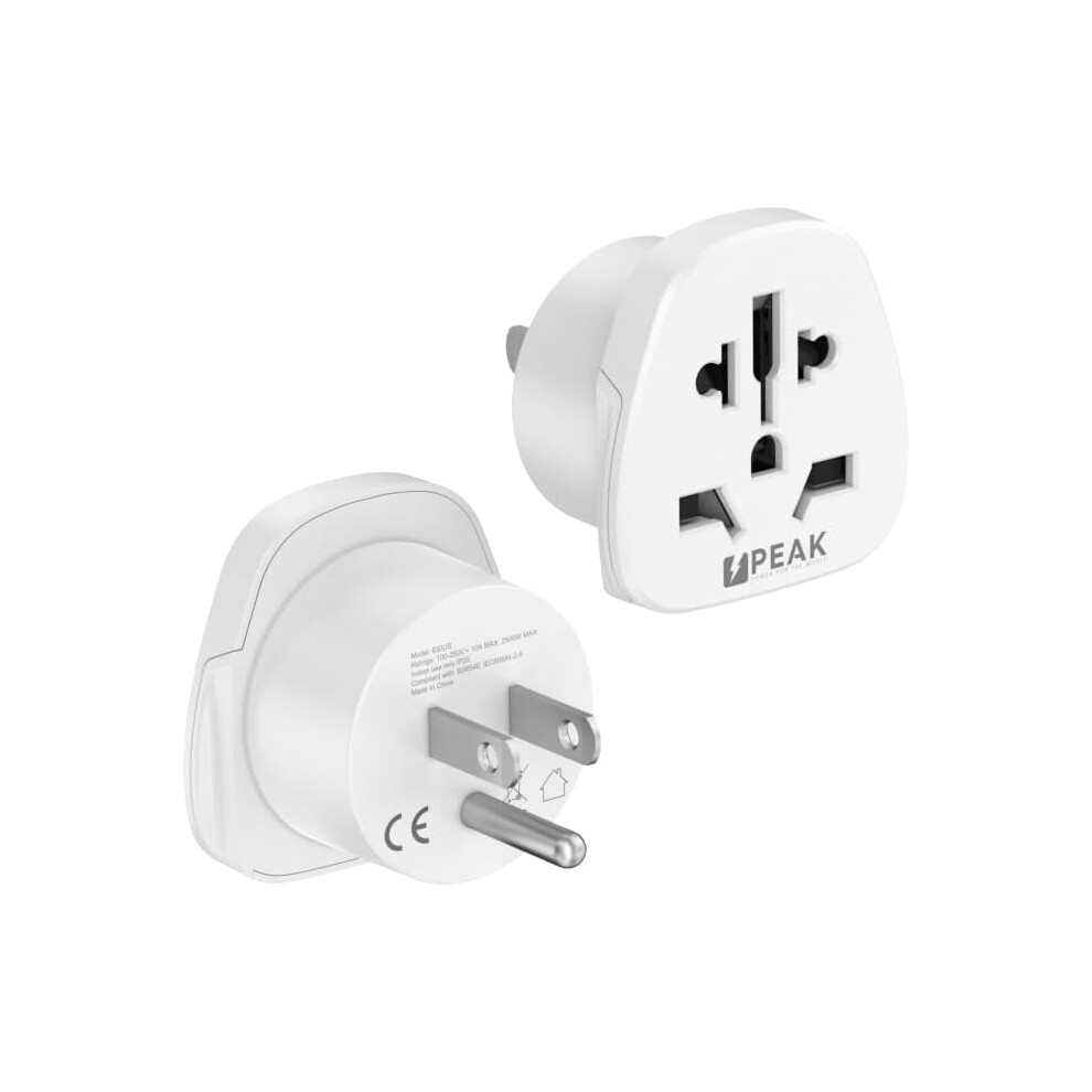 Peak Power World To Usa Travel Adapter 3417440829592
