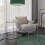 URBN Living (White Marble Top with Chrome Legs) 2 Pcs Round Nesting Stackable Sofa Side Bedside End Table Set Wood Top Metal Legs 1