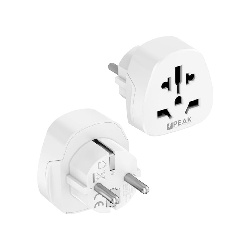 Peak Power World To Europe Travel Adapter 3417440980354