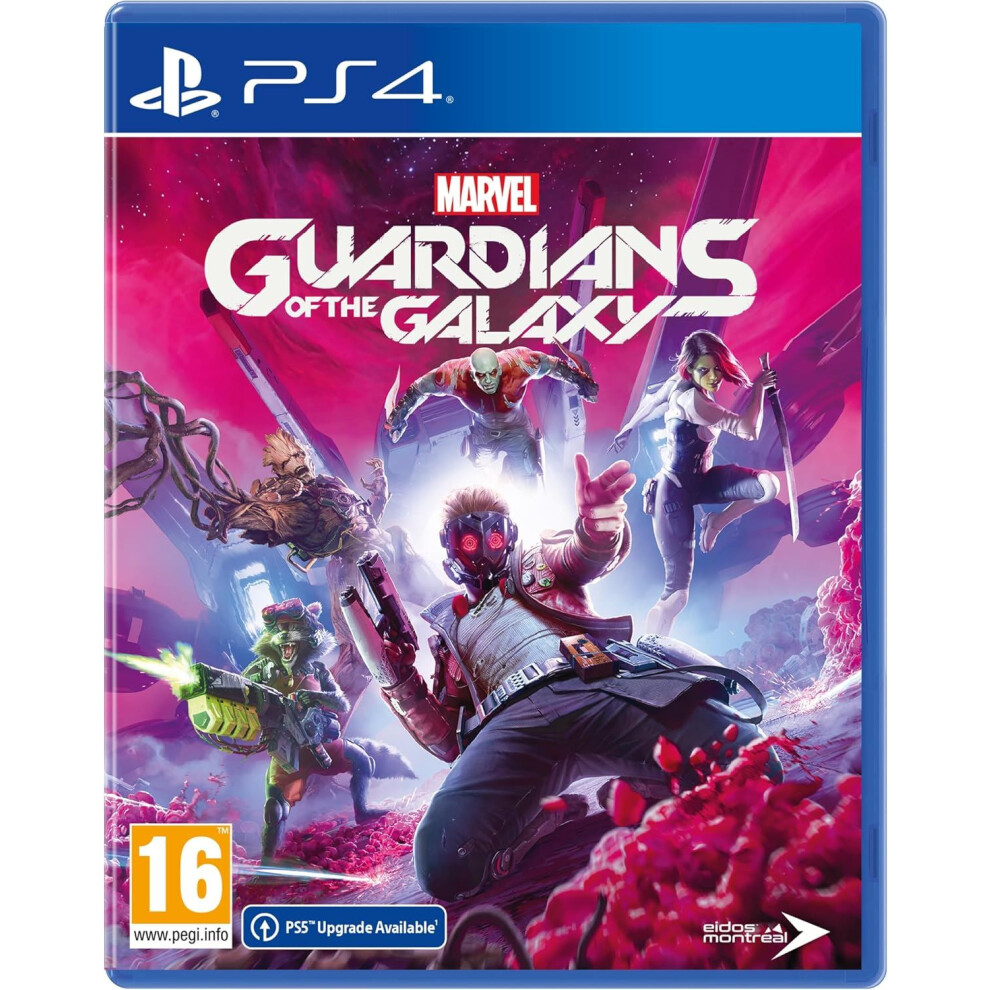 Marvel's Guardians Of The Galaxy Ps4 Game 4020628598594