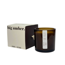 WXY Big Amber Candle - Hinoki &amp; Vetiver
