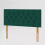 (Double Blue) 4ft 6 inch Plush Padded Chesterfield Headboard Bed 9