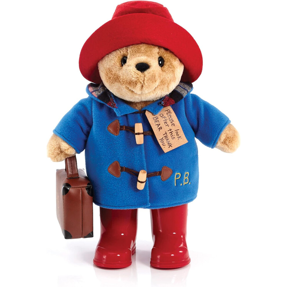 Rainbow Designs Classic Paddington Bear with Boots and Suitcase 36cm