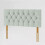 (Double Silver) 4ft 6 inch Plush Padded Chesterfield Headboard Bed 6