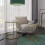 URBN Living (White Marble Top with Gold Legs) 2 Pcs Round Nesting Stackable Sofa Side Bedside End Table Set Wood Top Metal Legs 4