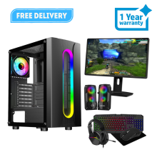 22'' Fast Gaming Bundle Core i5 16GB RAM 1TB& 128GB SSD 4GB GT730 + Speakers