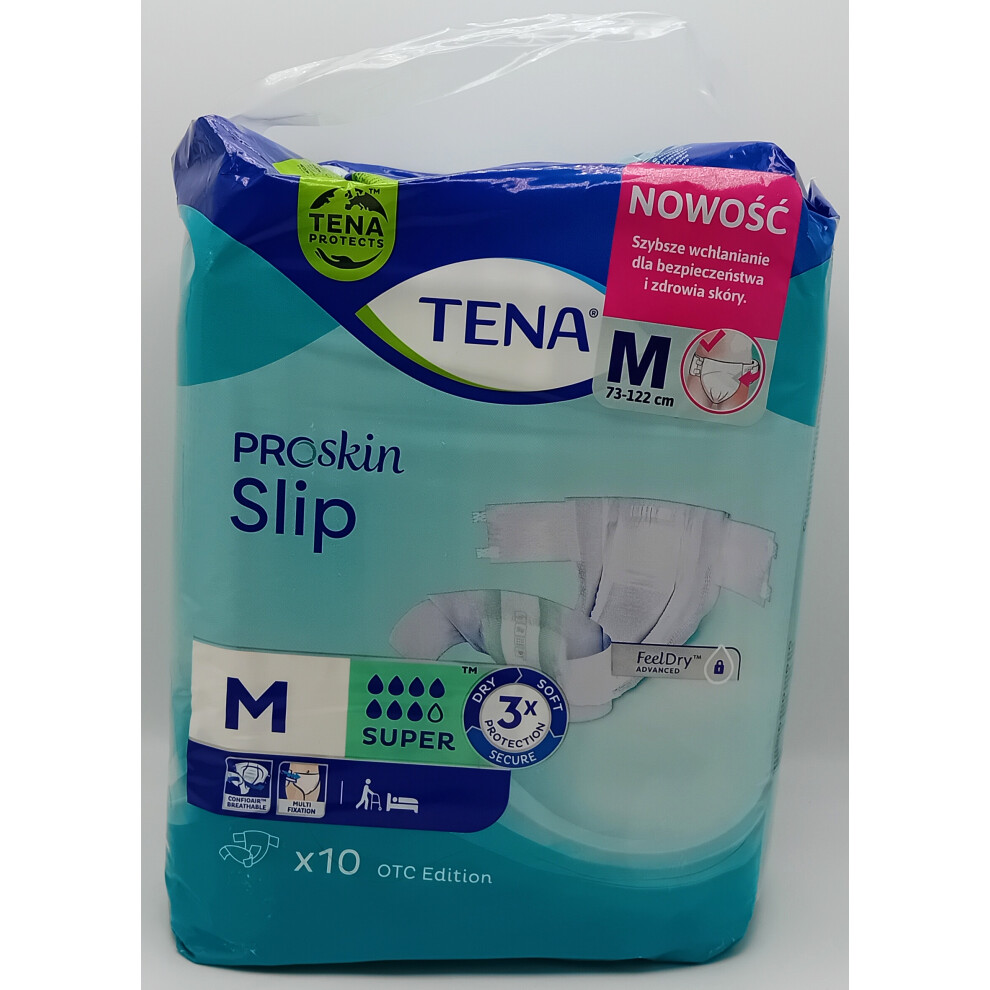 Tena Slip Proskin Super OTC M (10) REF: 711206