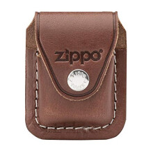 Zippo Brown Lighter Pouch with Clip Brown