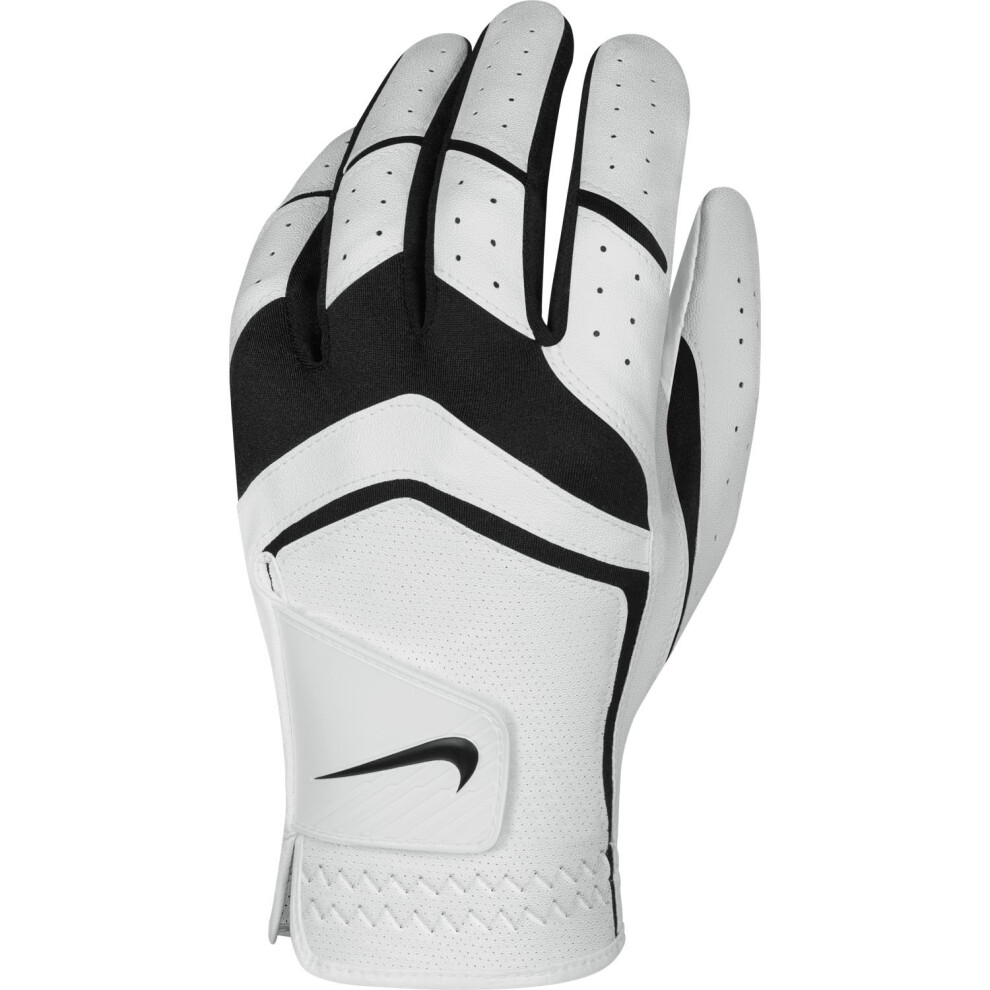 Nike Men's Dura Feel Golf Glove (White)  Large  Left Hand