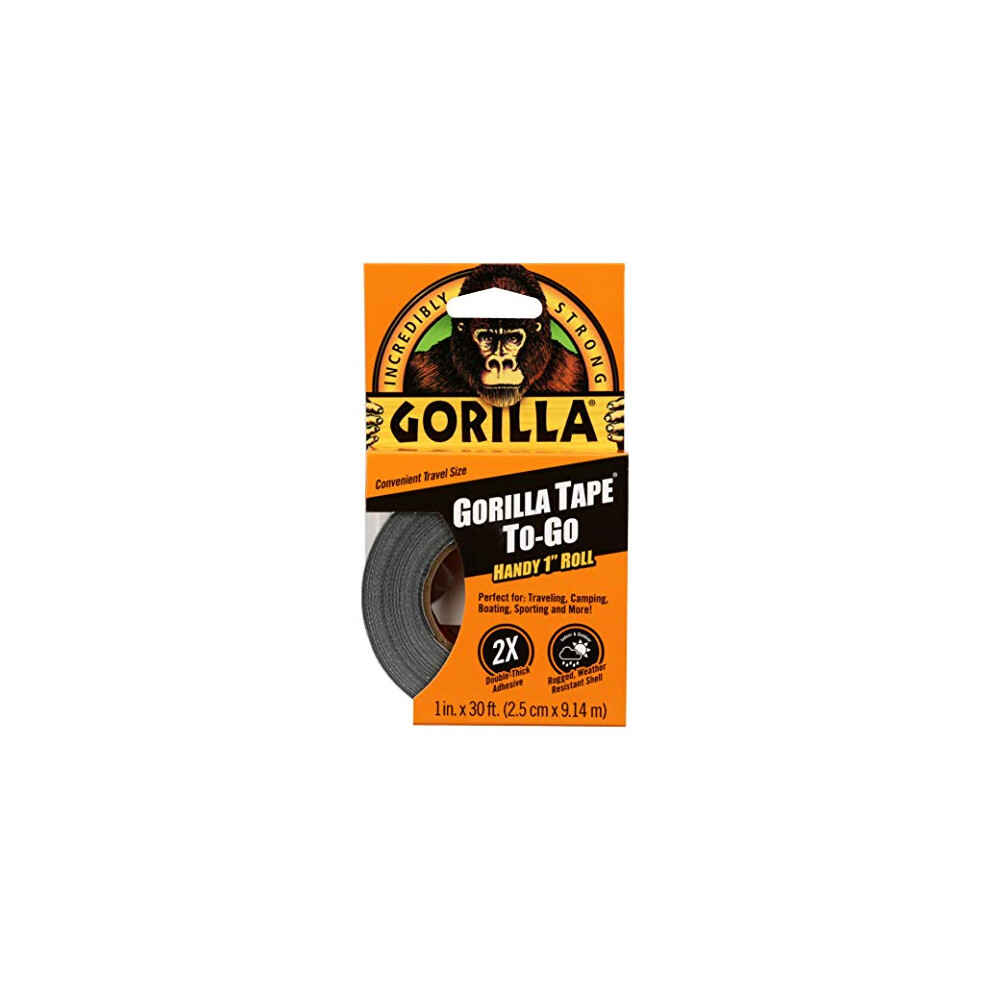 Gorilla 3044401 Tape Handy Roll  1-Pack  Black