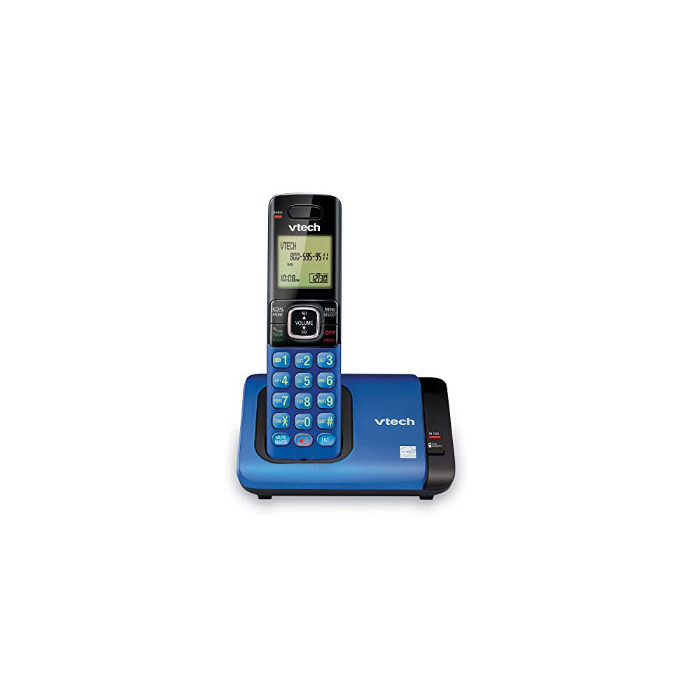 VTech CS6719-15 DECT 6.0 Phone with Caller ID/Call Waiting  1 Cordless Handset  Blue