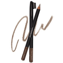 Lápiz de Cejas Impermeable Sorme Cosmetics (True Taupe) | Lápiz Definidor Natural con Cepillo | Maquillaje a Prueba de Manchas