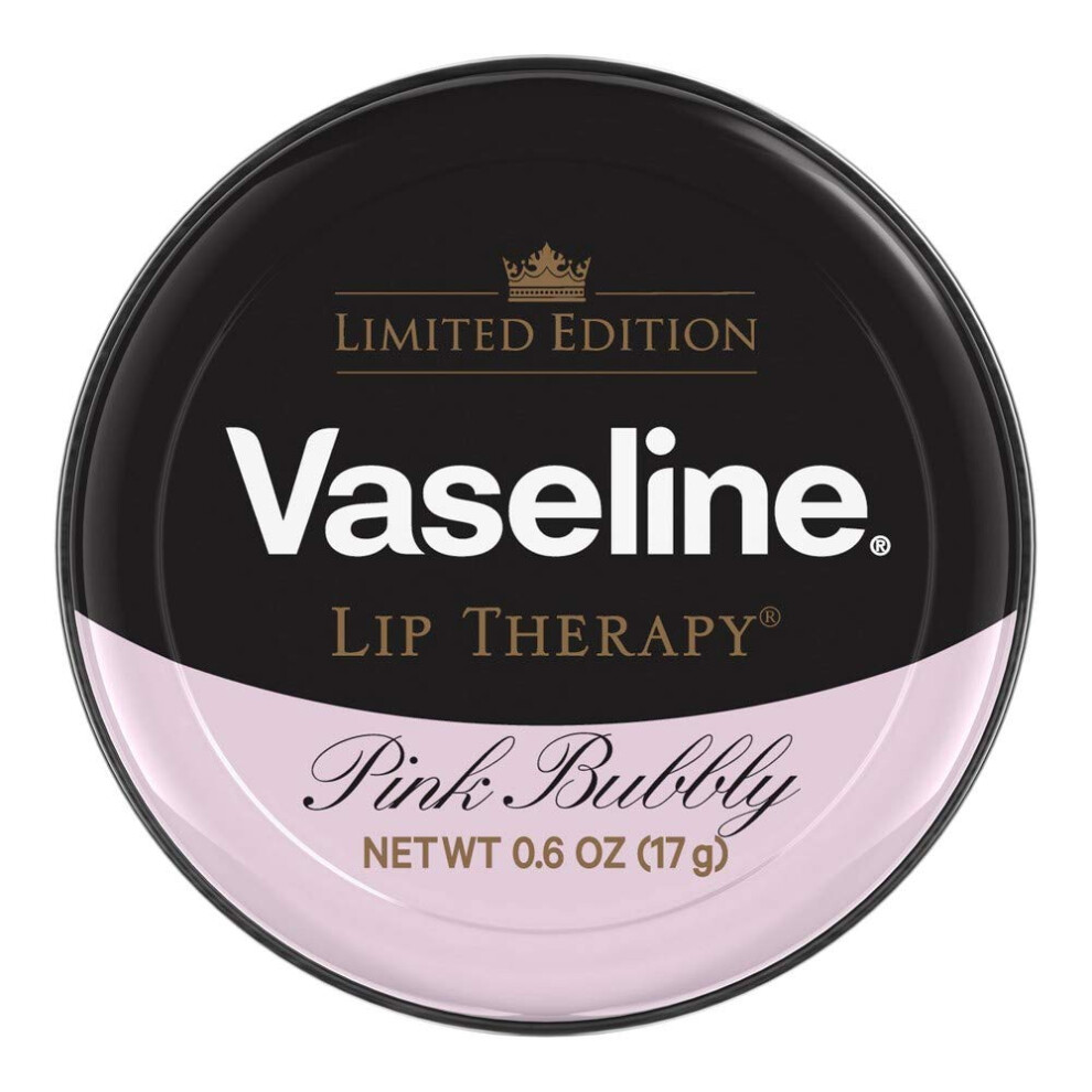 VASELINE Limited Edition Pink Bubbly Lip Therapy  17g  06 oz