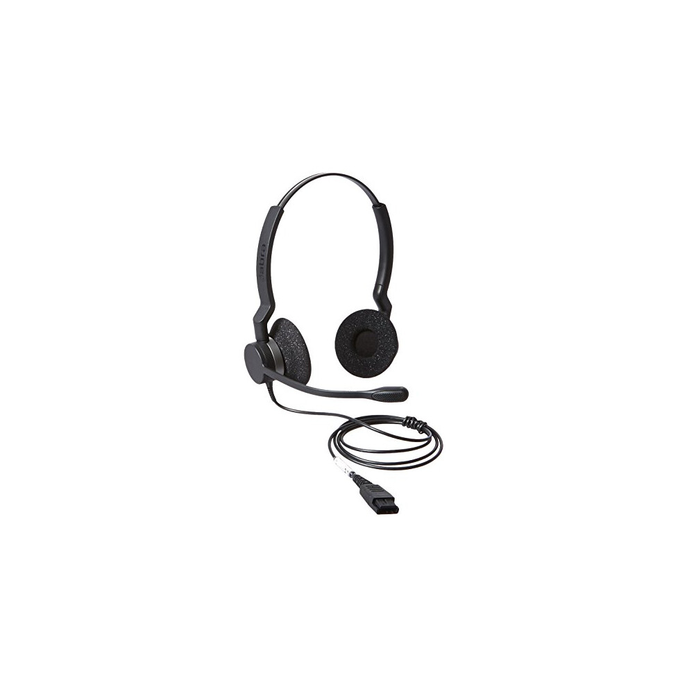 Jabra BIZ 2325 QD DUO Wired Professional Call Center Headset