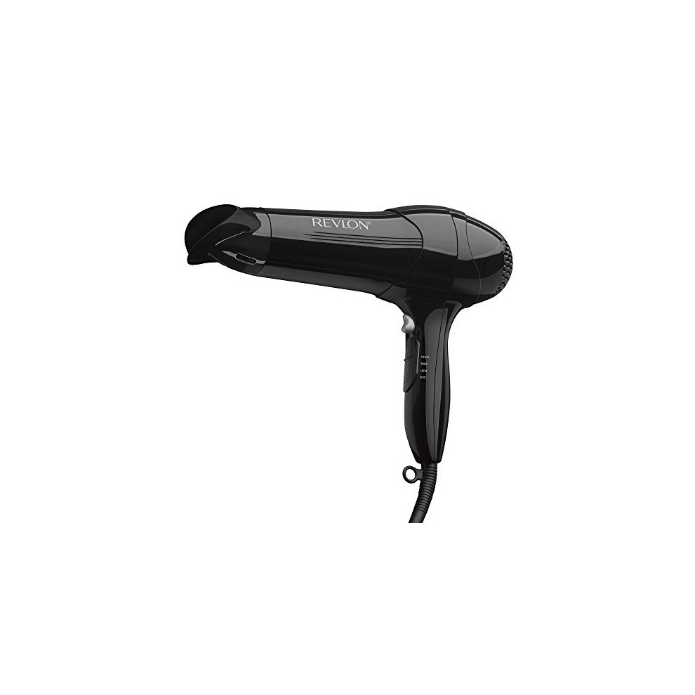 Revlon 1875W Lightweight Hair Dryer | For Easy Smooth Styling (Black)