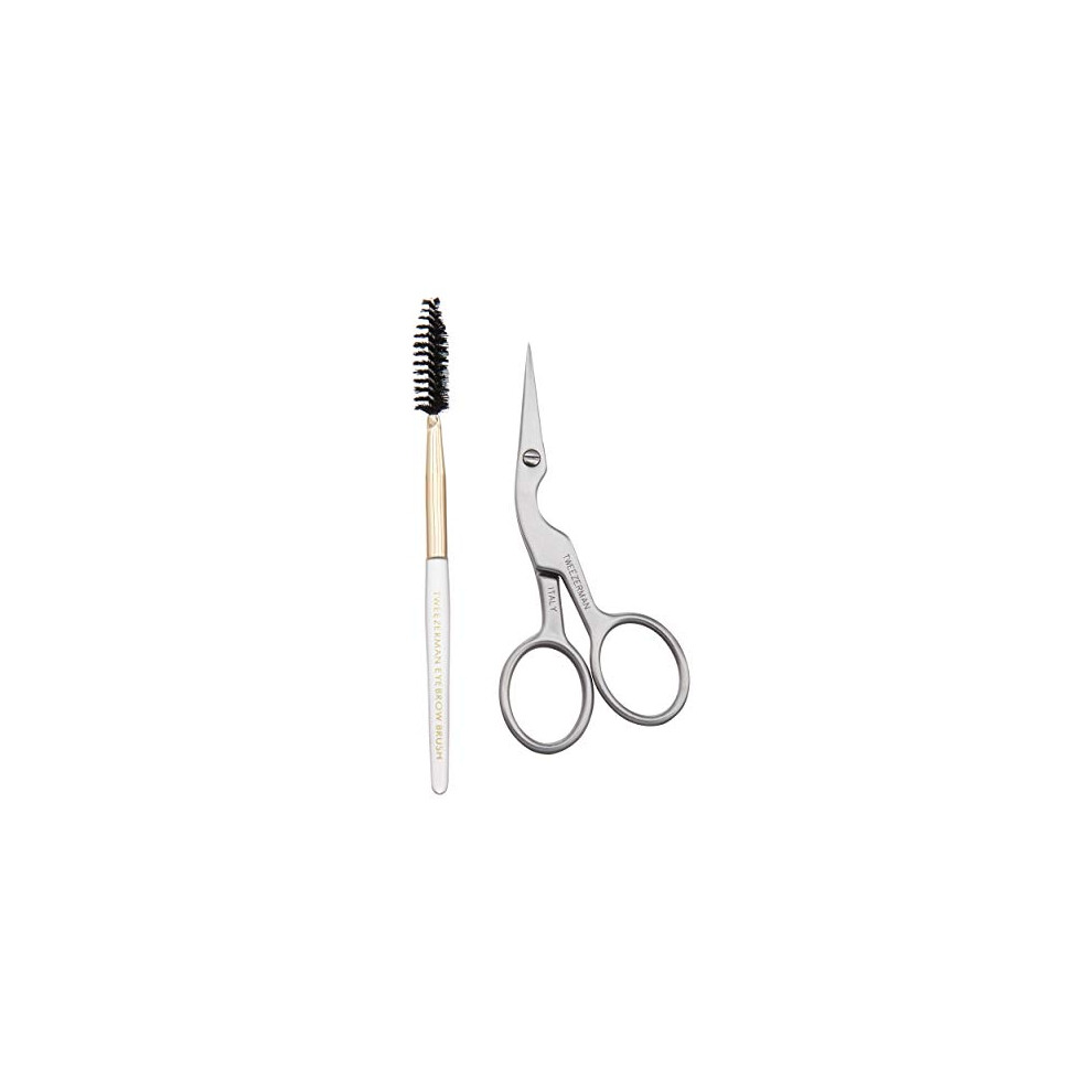 Tweezerman Brow Shaping Scissors and Brush