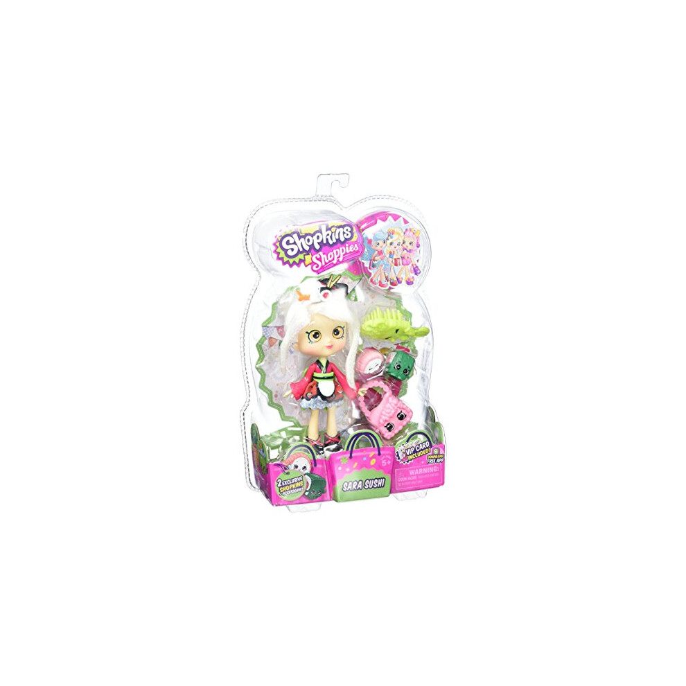 Shopkins Shoppies S2 W2 Dolls Sara Sushi