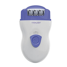 Epilady Speed Corded Epilator - Hair Removal Epilator for Women and Men  Hair Remover for Arms  Legs  Underarms  Bikini Area  and Face  Two Speeds  Wh