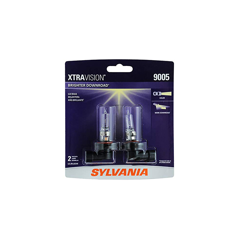 SYLVANIA 9005 XtraVision Halogen Headlight Bulb  (Contains 2 Bulbs)