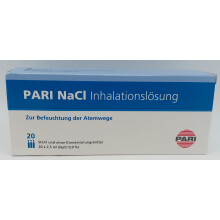 Pari Nacl 2.5ml Box of 20 - REF: PARI-077G0000
