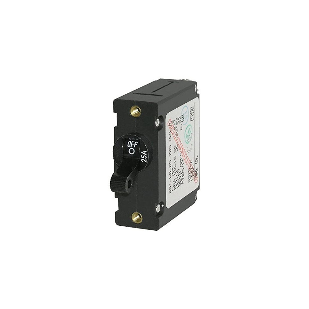 Blue Sea Systems 7216 Ac/Dc Single Pole Magnetic World Circuit Breaker 632085072162