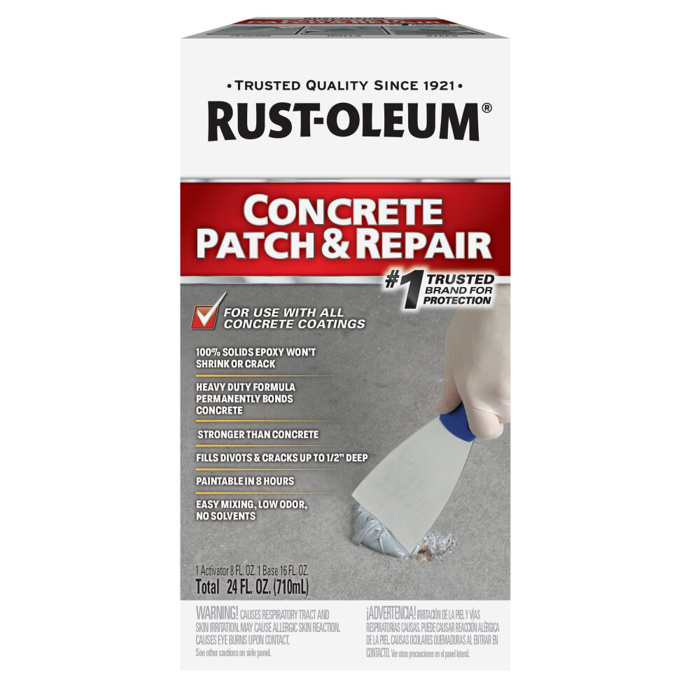 Rust-Oleum 301012 Concrete Patch & Repair  24 oz  Gray