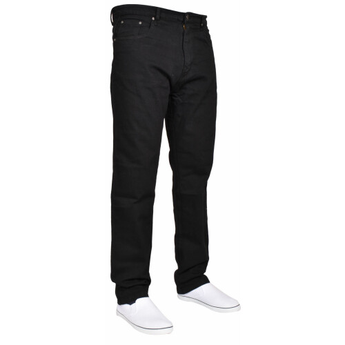 True Face (Black, 38W x 30L) MensJean RegularFit StraightLeg BasicDenim Trouser 2