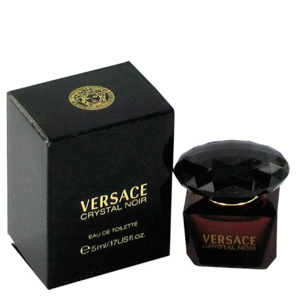 VERSAcE cRYSTAL NOIR by gianni Versace EDT 17 OZ MINI for WOMEN