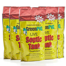Green Pig 56 Traitement de Fosse Septique 5 Ans Solution Ultime pour Prévenir Les Obstructions