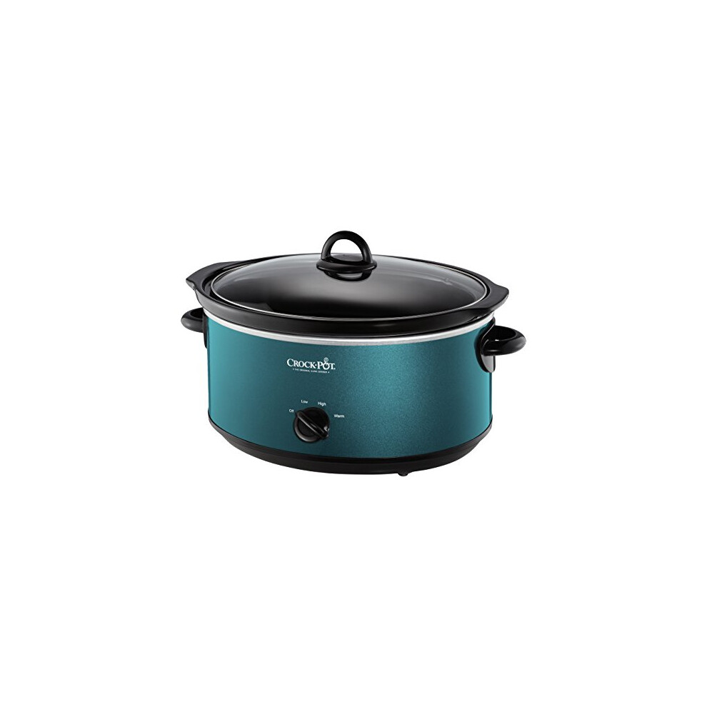 Crockpot SCV700-KT Deisgn to Shine 7QT Slow Cooker  Turquoise