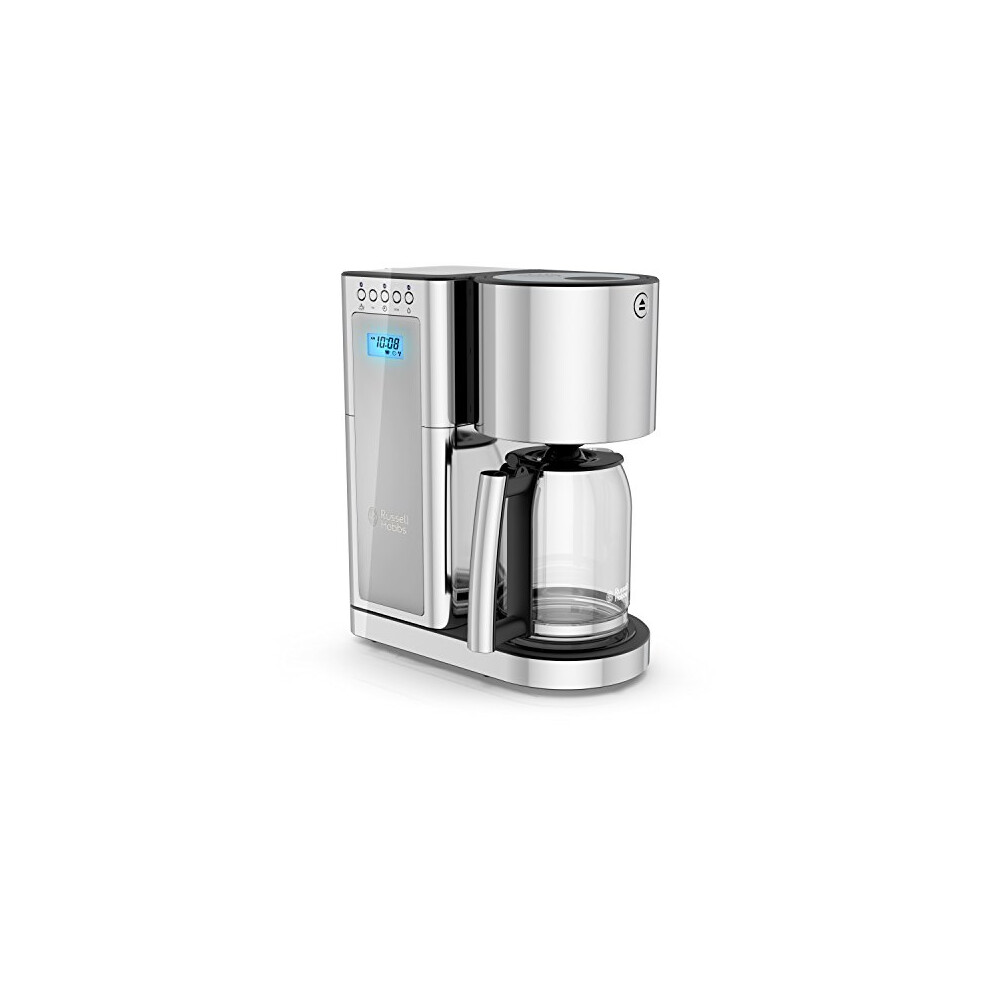 Russell Hobbs Glass Series 8-Cup Coffeemaker  Silver & Stainless Steel  CM8100GYR