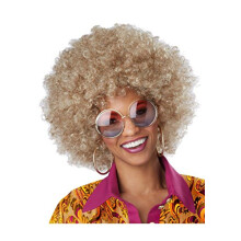 California Costumes parrucca da donna Dirty Blonde Foxy Lady Costumi per adulti Bionda Taglia unica USA
