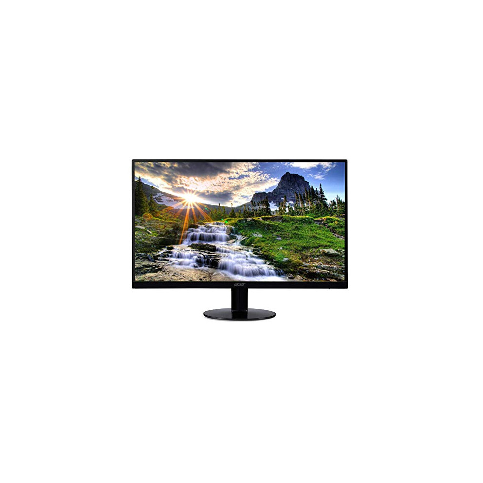 Acer SB220Q bi 21.5 Inches Full HD (1920 x 1080) IPS Ultra-Thin Zero Frame Monitor (HDMI & VGA Port)  Black