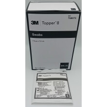 Topper 8 Swabs 7.5cm x 7.5cm Sterile Box of 25 - REF:TS8075