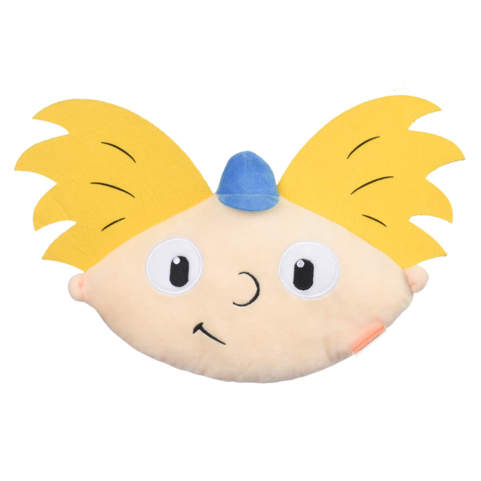 Nickelodeon For Pets Hey Arnold Football Head Plush Dog Toy 8 Inch Squeaky Dog Toy - Plush Dog Toy For All Dogs With Hey Arnold Toy Football Head 90S