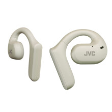 JVC Nearphones Open Ear True Wireless Headphones with 16mm Large Drivers for Powerful Sound Single Ear use and Long Battery Life (up to 17 Hours) -