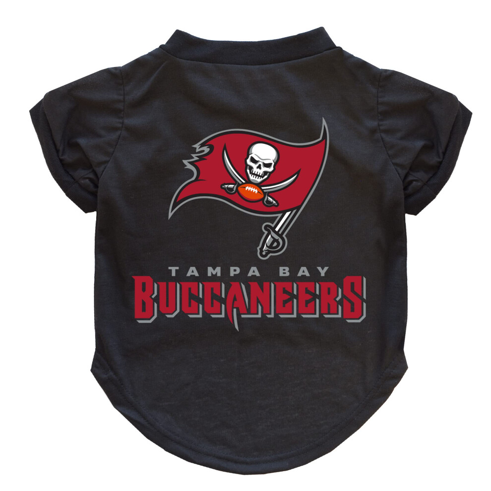 Littlearth Unisex-Volwassen Nfl Tampa Bay Buccaneers Pet T-Shirt Teamkleur X-Large-image