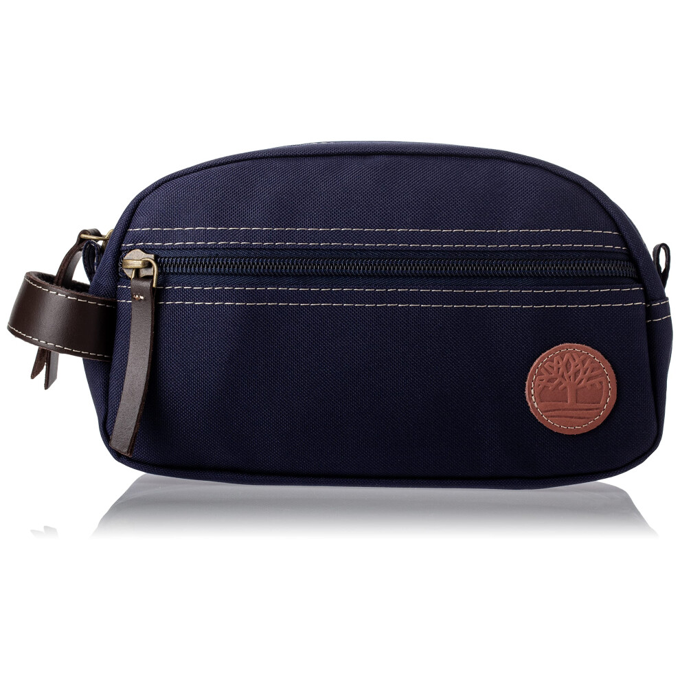 Timberland Mens Toiletry Bag canvas Travel Kit Organizer  Navy  One Size