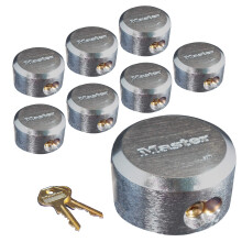 Master Lock 6271ka 8 Pack - 2-7 / 8in. Proseries Renforc Hidden Shackle Reenkeable Pin Tobus