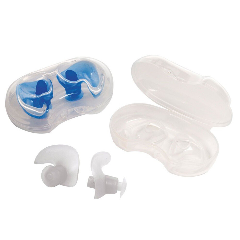 TYR Silicone Molded Ear Plugs  Clear