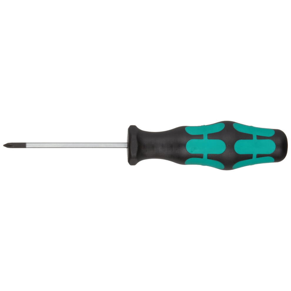 Wera 05008705004 Kraftform Plus 350 PH Phillips Screwdriver  Without Lasertip  PH 0 Head  2-3/8"" Blade Length