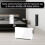 MYLEK (White ) MYLEK Glass Front Smart Panel Heater 2kW 7