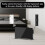 MYLEK (Black ) MYLEK Glass Front Smart Panel Heater 2kW 7