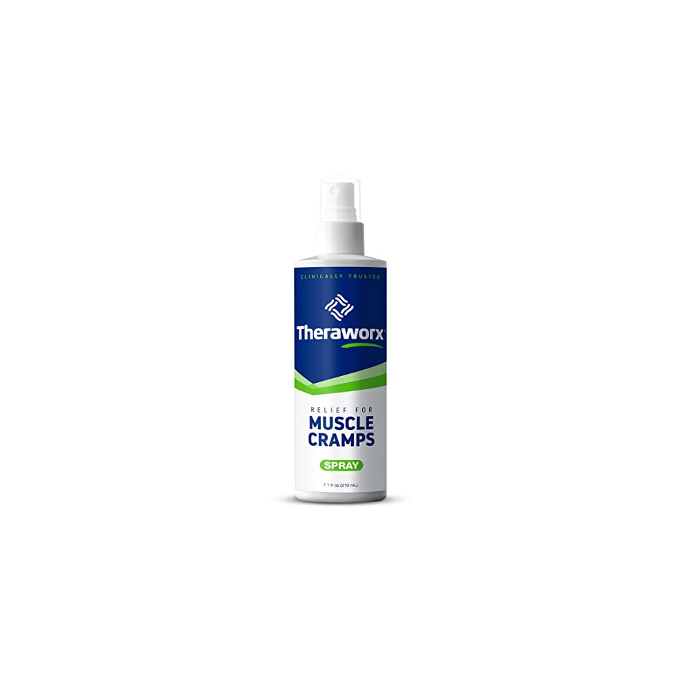 Theraworx Relief Fast-Acting Spray for Leg Cramps Foot Cramps and Muscle Soreness