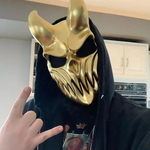 (Black) Slaughter To Prevail Mask Mouth Movable 2