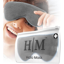 Heated Eye Mask For Dry Eyes - Microwave Activated Warm Eye Compress Treats Blepharitis